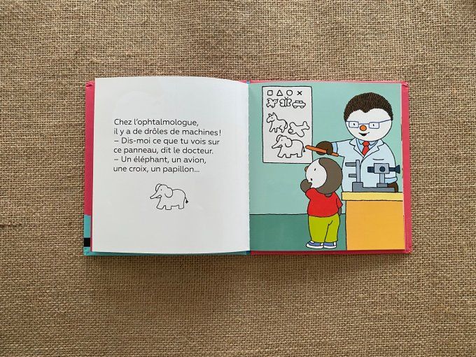 Livre T'choupi a des lunettes Nathan d'occasion