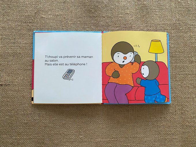 Livre T'choupi ne fait plus pipi au lit Nathan d'occasion