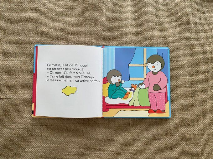 Livre T'choupi ne fait plus pipi au lit Nathan d'occasion