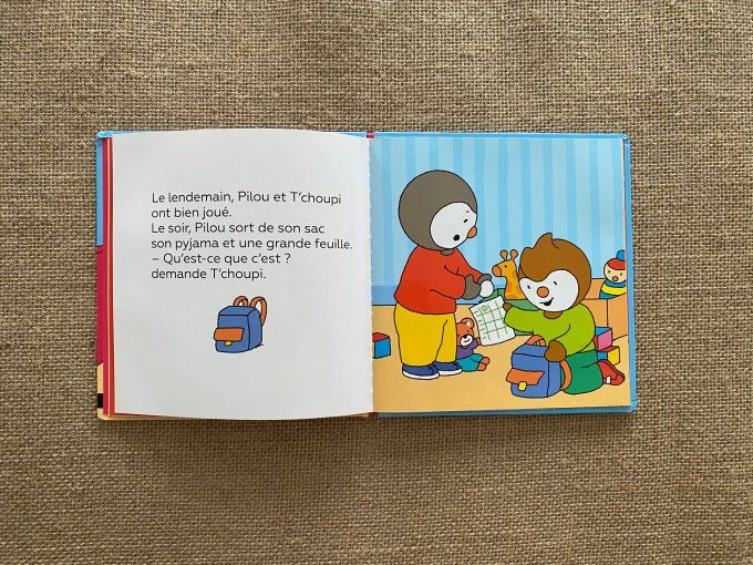 Livre T'choupi ne fait plus pipi au lit Nathan d'occasion