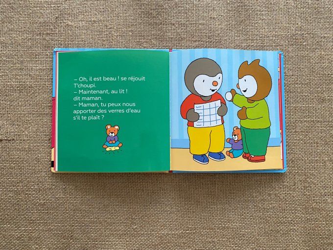 Livre T'choupi ne fait plus pipi au lit Nathan d'occasion