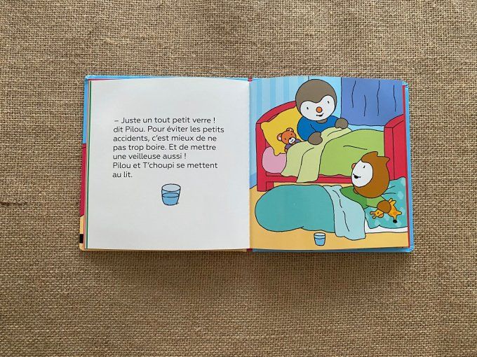 Livre T'choupi ne fait plus pipi au lit Nathan d'occasion