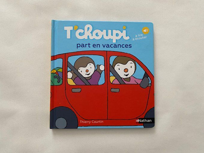 Livre T'choupi part en vacances Nathan d'occasion