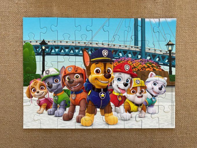 Puzzle Pat'Patrouille Prêts à intervenir 45 pièces Nathan d'occasion