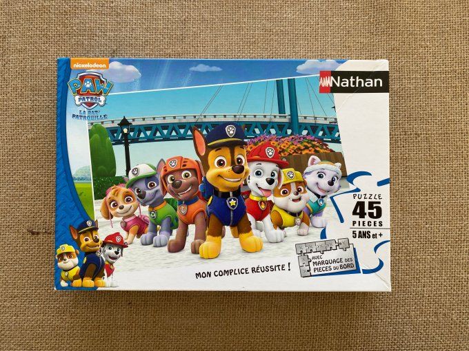 Puzzle Pat'Patrouille Prêts à intervenir 45 pièces Nathan d'occasion