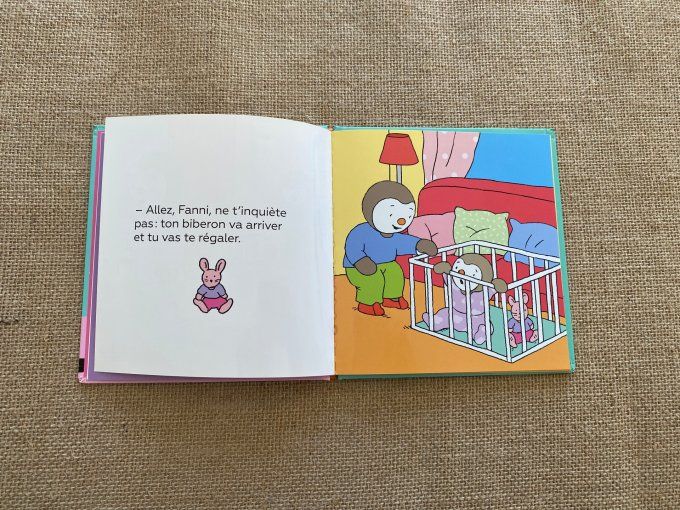 Livre T'choupi s'occupe bien de sa petite soeur Nathan d'occasion