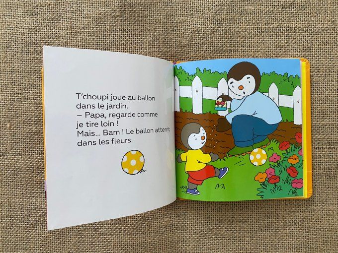 Livre T'choupi fait des bêtises Nathan d'occasion