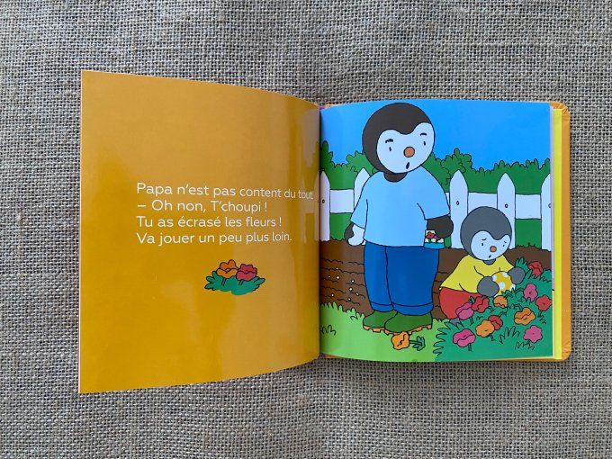Livre T'choupi fait des bêtises Nathan d'occasion