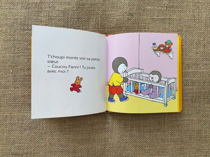 Livre T'choupi fait des bêtises Nathan d'occasion