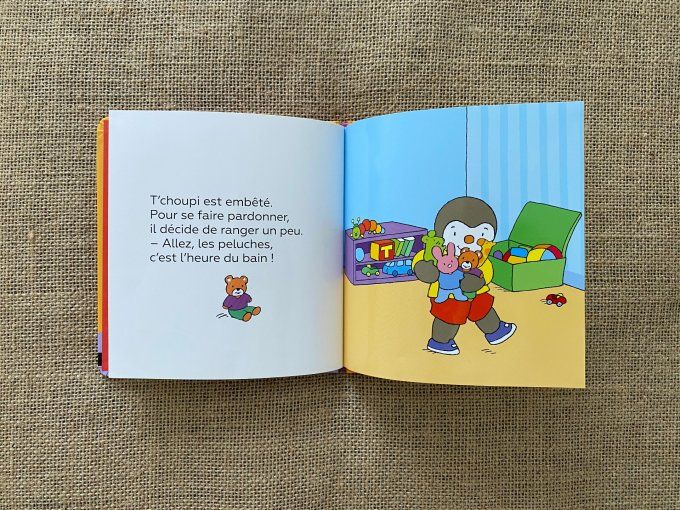 Livre T'choupi fait des bêtises Nathan d'occasion