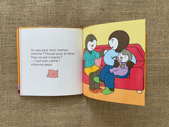 Livre T'choupi fait des bêtises Nathan d'occasion