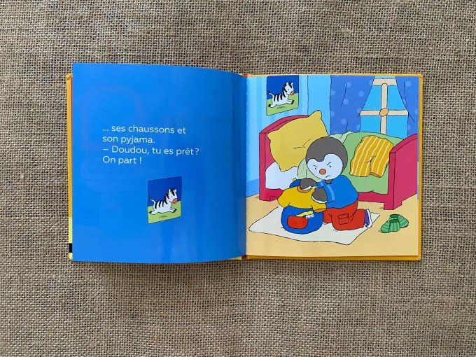 Livre T'choupi est en colère Nathan d'occasion 