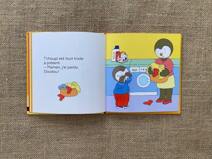 Livre T'choupi est en colère Nathan d'occasion 