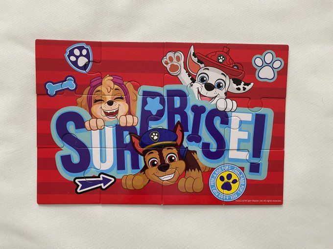 Puzzle 4 en 1 Pat Patrouille Nickelodeon 12 16 20 24 pièces d'occasion