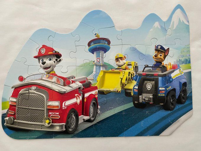 Puzzle forme 35 pièces Pat Patrouille Nickelodeon d'occasion