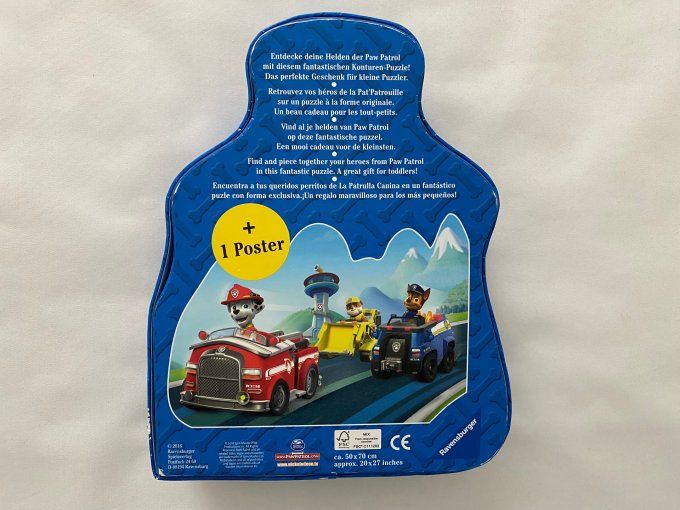 Puzzle forme 35 pièces Pat Patrouille Nickelodeon d'occasion