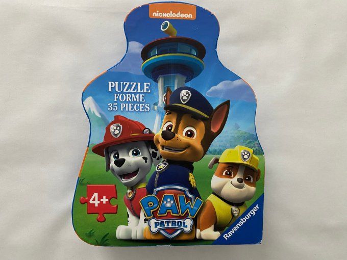 Puzzle forme 35 pièces Pat Patrouille Nickelodeon d'occasion