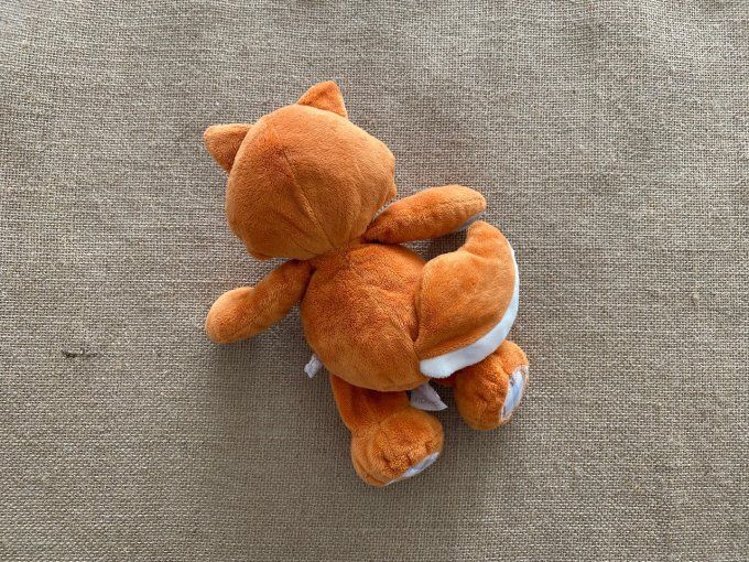 Doudou renard orange billes William & Henry Noukies d'occasion