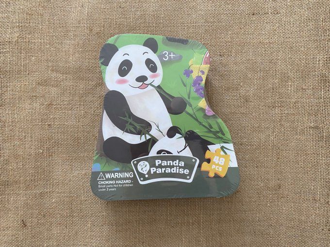 Puzzle Panda Forêt de Bambou 48 pièces Panda Paradise Neuf sous blister