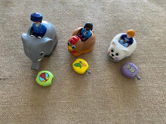 Train des animaux Playmobil d'occasion