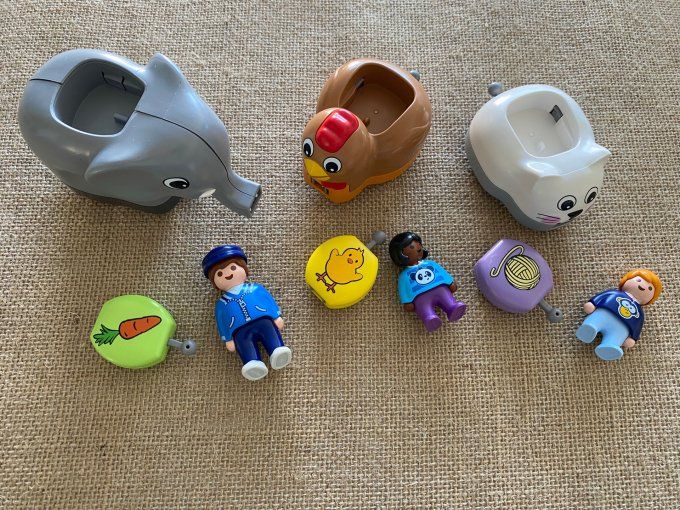 Train des animaux Playmobil d'occasion 