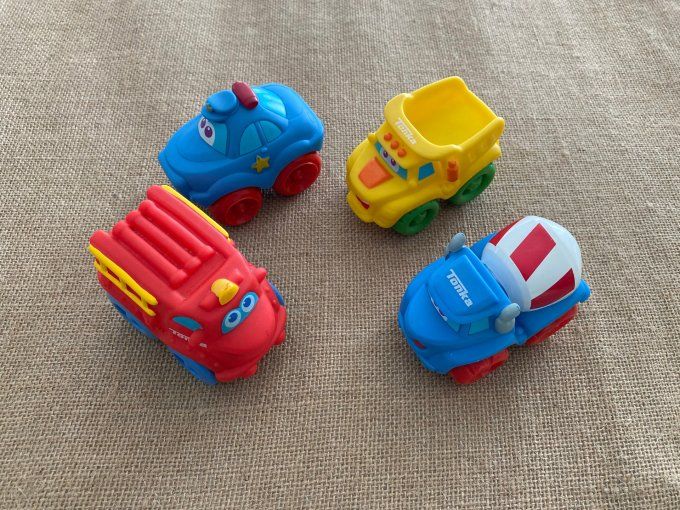 Lot de 4 voitures Tonka d'occasion