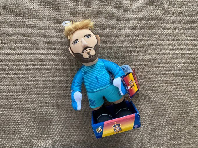 Poupluche David De Gea – 25 cm – Équipe d’Espagne - Article Neuf