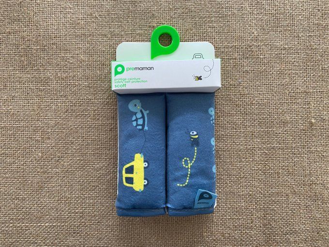 Protège ceinture de sécurité scott 2 pièces Premaman - Article Neuf