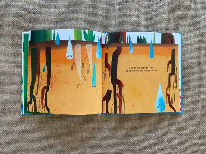 Livre Un P'tit Ruisseau Le cycle de l'eau Les Editions du Ricochet d'occasion