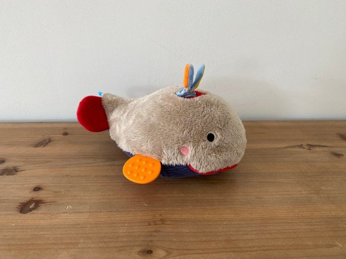 Doudou baleine d'activités Sigikid d'occasion