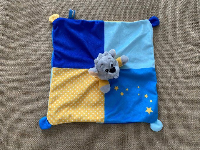 Doudou plat souris mascotte Europa Park Simba d'occasion