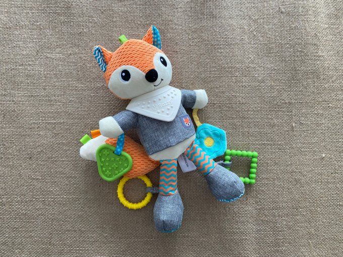 Peluche d’activités renard Sozzy d’occasion