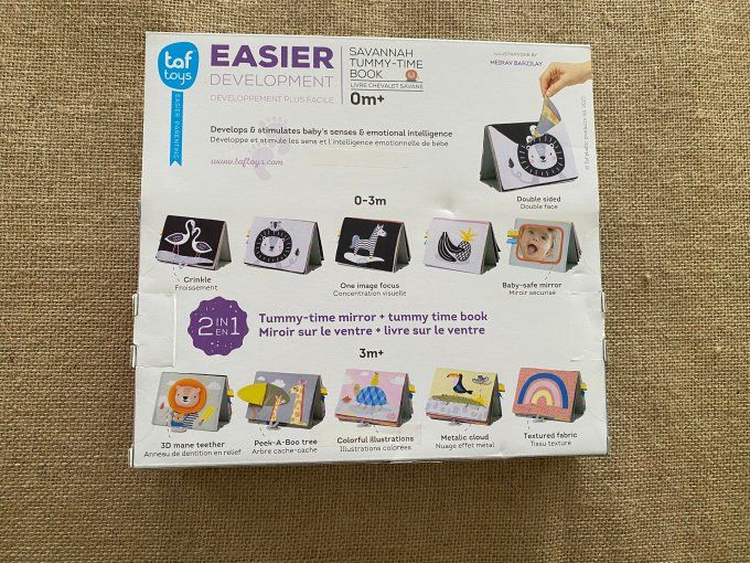 Livre d'activités chevalet savane Taf toys - Article Neuf