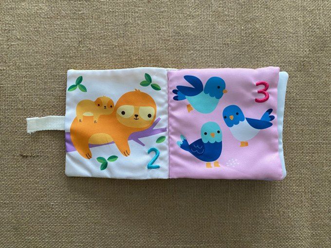 Livre tissu à compter 1,2,3...Tam Tam d'occasion