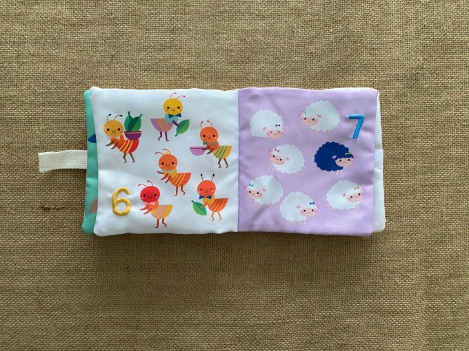 Livre tissu à compter 1,2,3...Tam Tam d'occasion