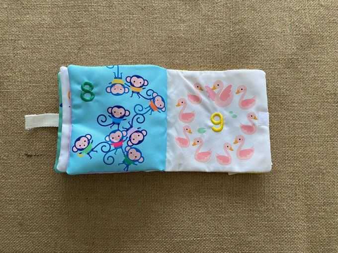 Livre tissu à compter 1,2,3...Tam Tam d'occasion