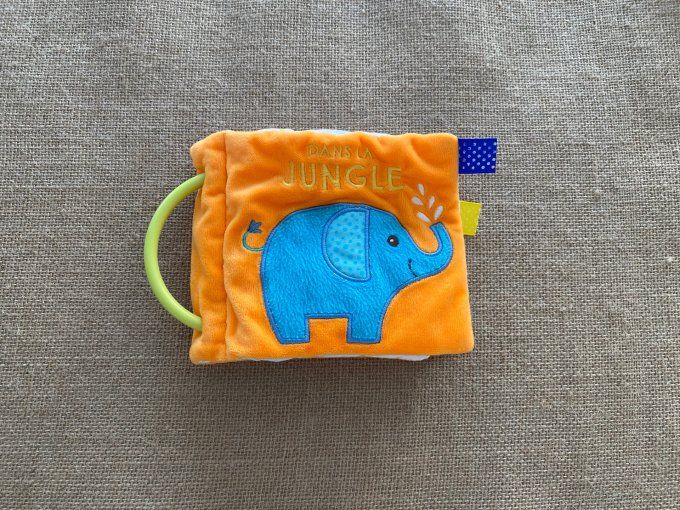 Livre tissu Dans la jungle Tourbillon d'occasion
