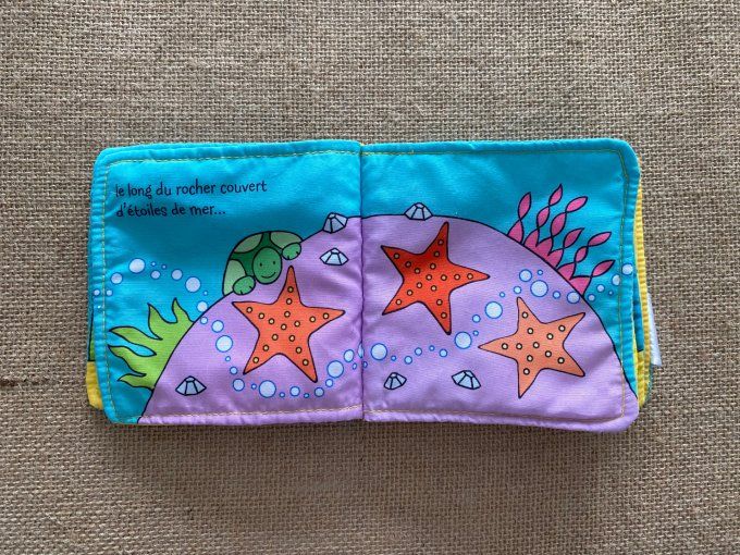 Livre tissu Le poisson Usborne d'occasion