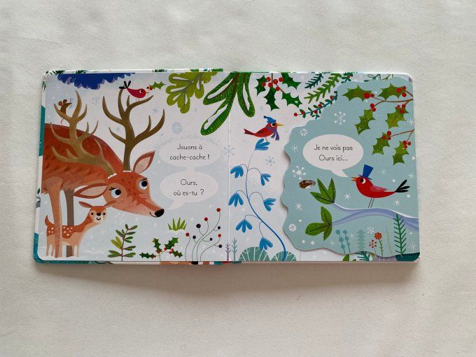 Livre joue à cache-cache avec Renne Usborne d'occasion