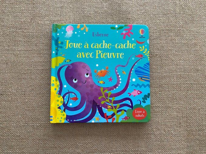 Livre Joue à cache-cache avec Pieuvre Usborne d'occasion