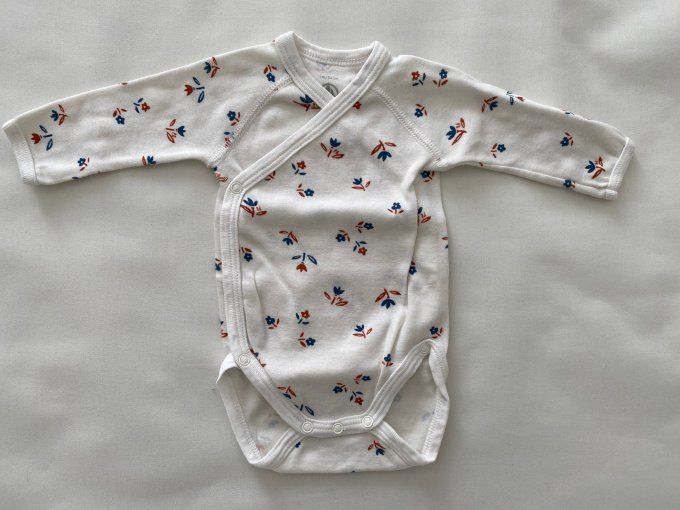 Lot naissance 1 pyjama 2 bodys 1 doudou renard orange Vtech d'occasion