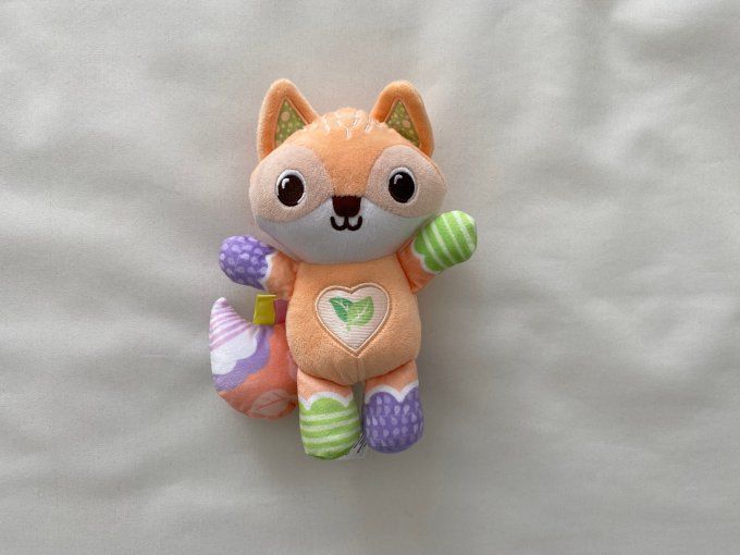 Lot naissance 1 pyjama 2 bodys 1 doudou renard orange Vtech d'occasion