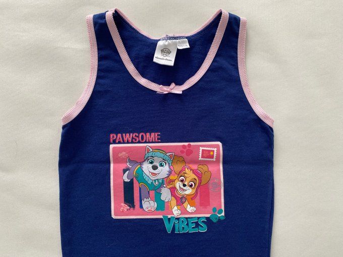 T-shirt sans manches Pat Patrouille bleu Nickelodeon 5/6 ans 110/116 d'occasion