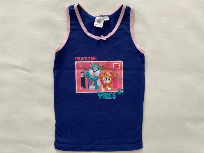 T-shirt sans manches Pat Patrouille bleu Nickelodeon 5/6 ans 110/116 d'occasion
