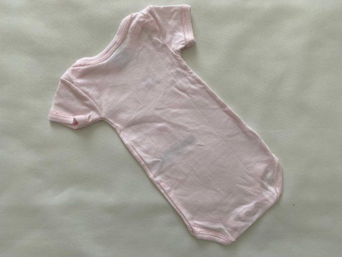 Body manches courtes rose motif abeille Petit Bateau 3 mois d'occasion