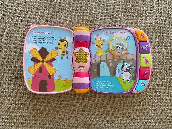  Super livre enchanté des Baby loulous rose Vtech d'occasion 