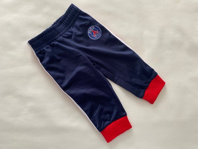 Bas de jogging PSG bleu marine rouge blanc Weeplay 18 mois d'occasion